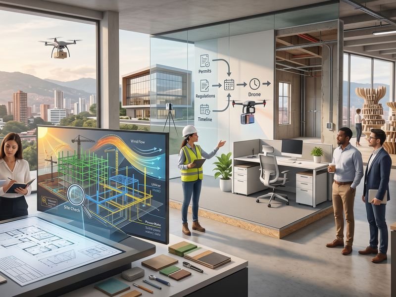 Diseño de oficinas y locales comerciales: qué revisar antes de construir