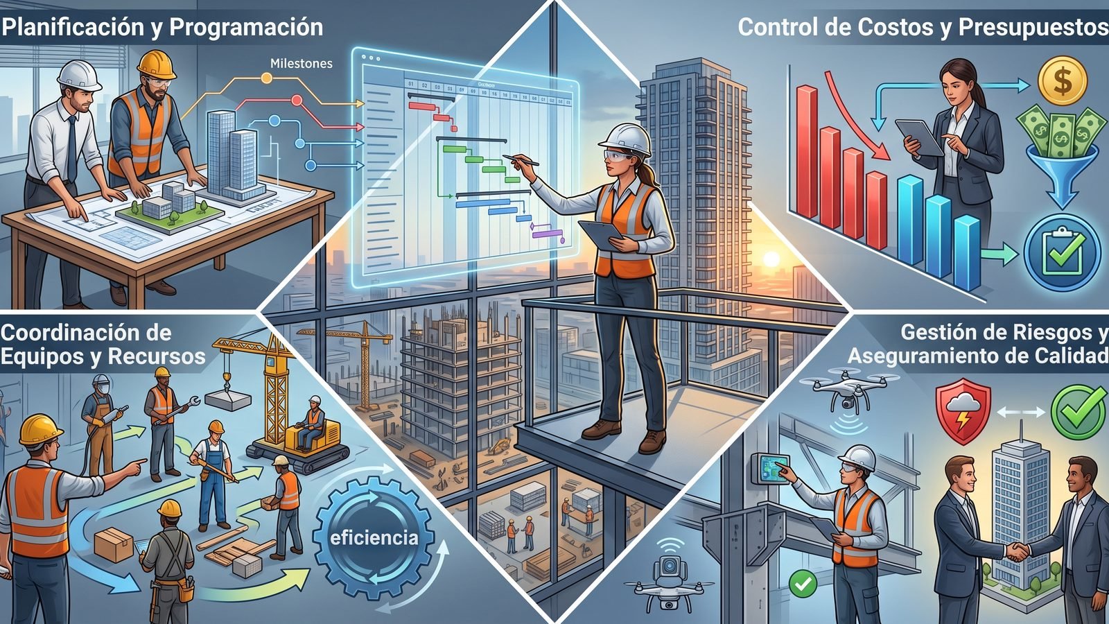 Qué es la gerencia de proyectos en construcción